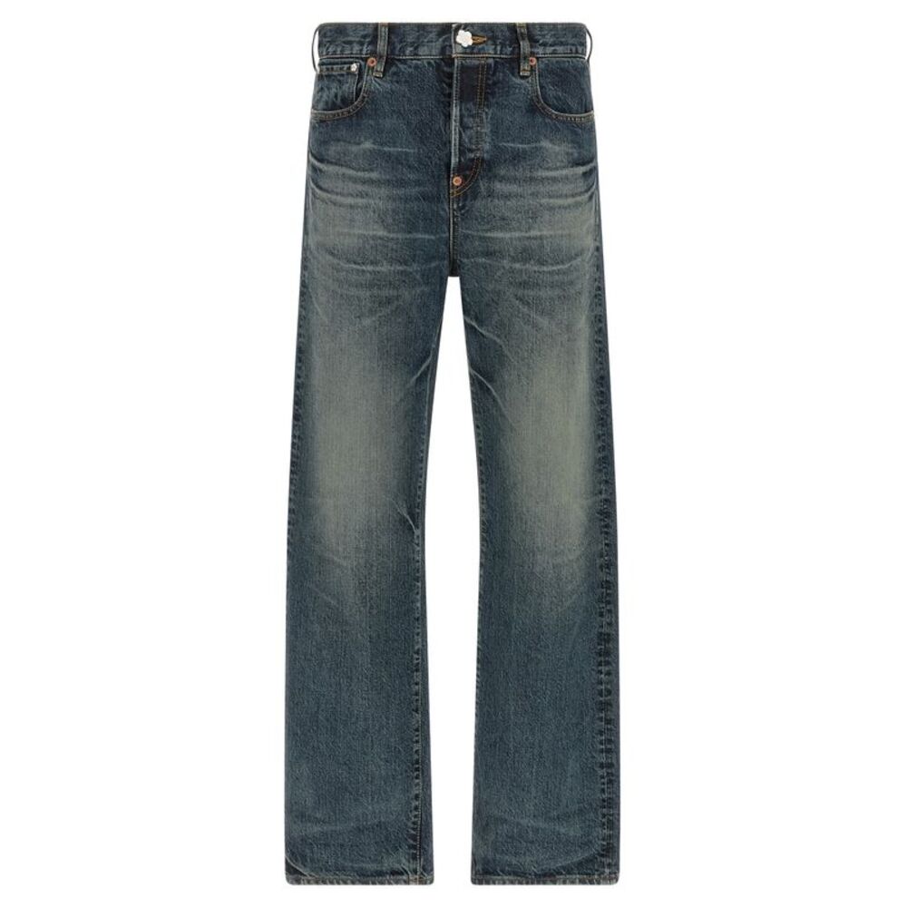 Kenzo Men 'Boke Flower' Button Jeans